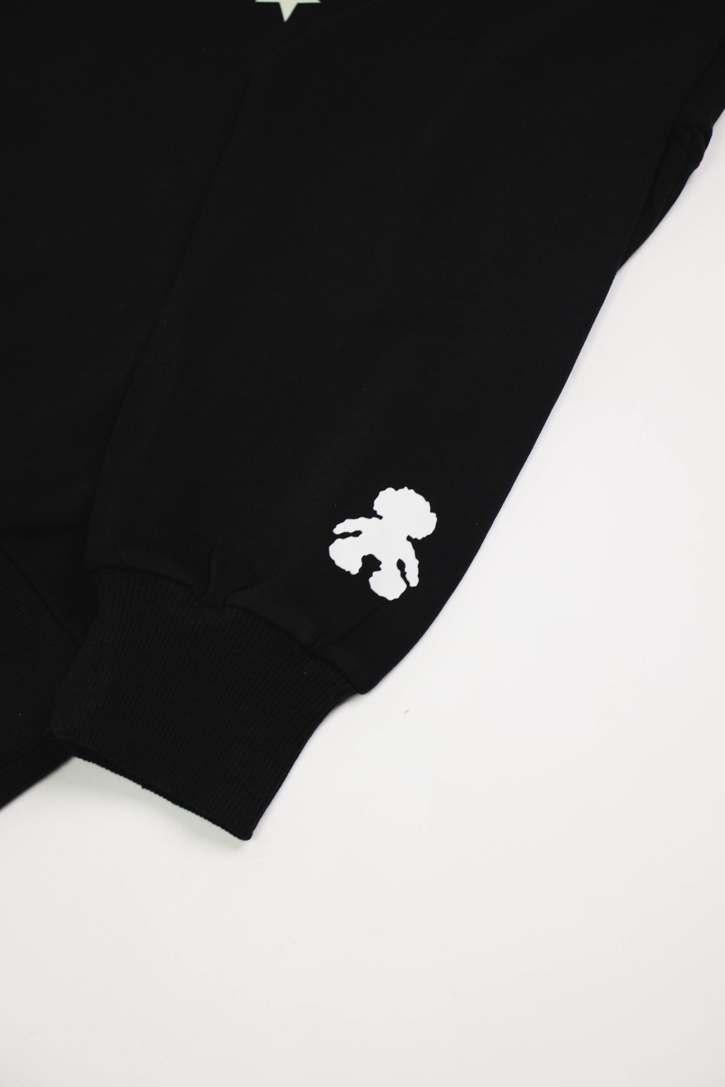 STARS LOGO CREWNECK BLACK