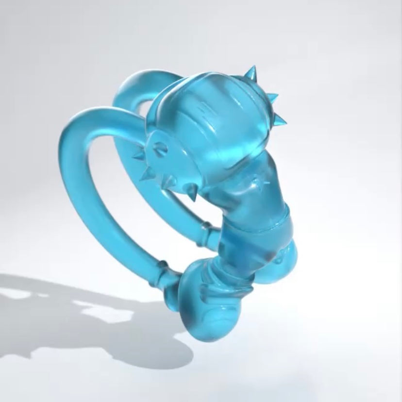 LONG ARMS PUPPET RESIN RING