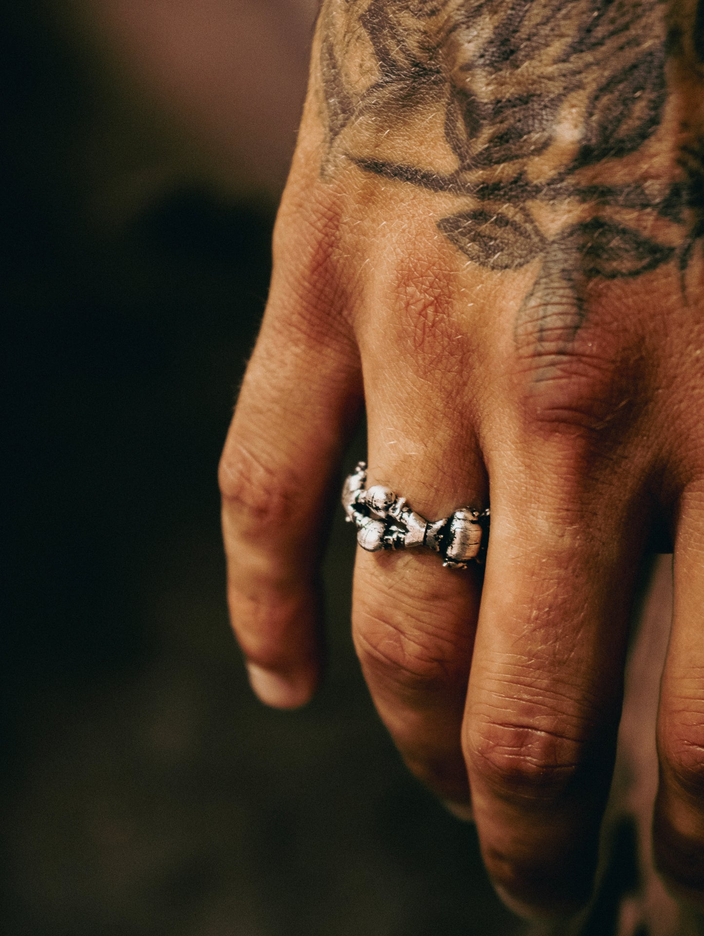 MULTI PUPPET RING SILVER