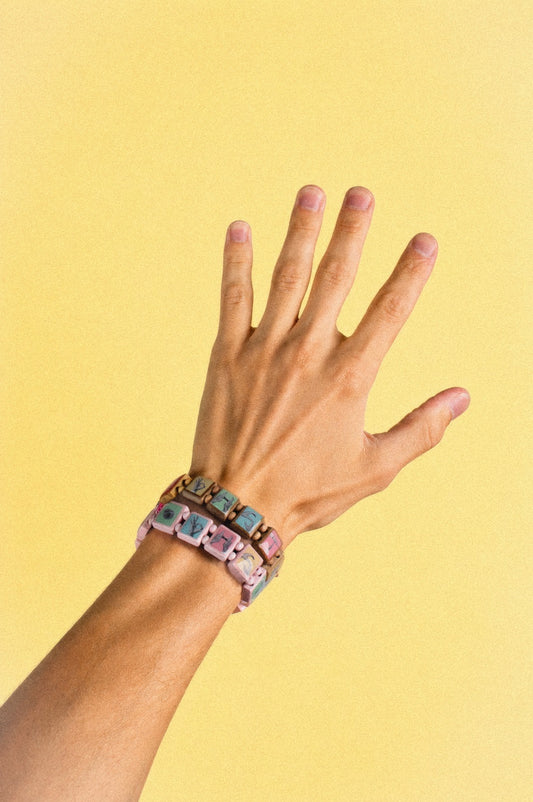 Wooden Bead Bracelet
